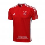 Camiseta Polo del Ajax 2021/2022 Rojo