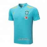 Camiseta Polo del Brasil 2022/2023 Azul