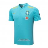 Camiseta Polo del Brasil 2022/2023 Azul