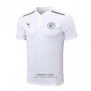 Camiseta Polo del Manchester City 2021/2022 Blanco