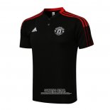 Camiseta Polo del Manchester United 2021/2022 Negro