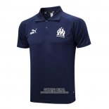 Camiseta Polo del Olympique Marsella 2023/2024 Azul Oscuro