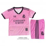 Camiseta Real Madrid Portero Nino 2021/2022 Rosa