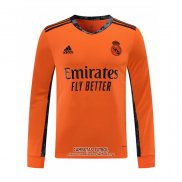 Camiseta Real Madrid Portero Segunda Manga Larga 2020/2021