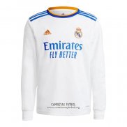 Camiseta Real Madrid Primera Manga Larga 2021/2022