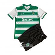 Camiseta Sporting Primera Nino 2021/2022