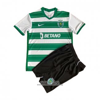 Camiseta Sporting Primera Nino 2021/2022
