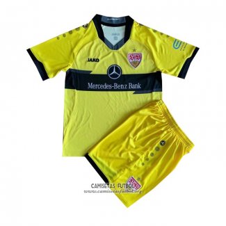 Camiseta Stuttgart Portero Nino 2021/2022 Amarillo