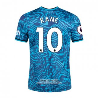 Camiseta Tottenham Hotspur Jugador Kane Tercera 2022/2023