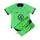 Camiseta Wolfsburg Primera Nino 2022/2023