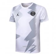 Camiseta de Entrenamiento Paris Saint-Germain Jordan 2020/2021 Blanco