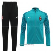 Chandal de Chaqueta del AC Milan 2020/2021 Azul