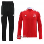 Chandal de Chaqueta del Ajax 2021/2022 Rojo