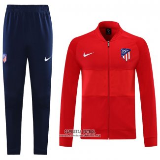 Chandal de Chaqueta del Atletico Madrid 2022/2023 Rojo