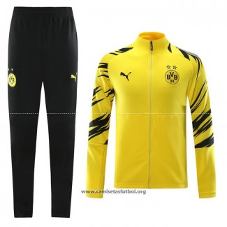 Chandal de Chaqueta del Borussia Dortmund 2020/2021 Amarillo