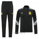 Chandal de Chaqueta del Borussia Dortmund 2020/2021 Negro