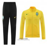 Chandal de Chaqueta del Brasil 2021/2022 Amarillo