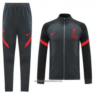 Chandal de Chaqueta del Liverpool 2020/2021 Gris Oscuro