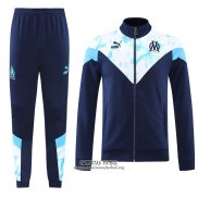 Chandal de Chaqueta del Olympique Marsella 2022/2023 Azul