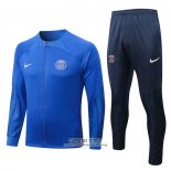 Chandal de Chaqueta del Paris Saint-Germain Nino 2022/2023 Azul