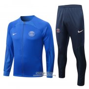 Chandal de Chaqueta del Paris Saint-Germain Nino 2022/2023 Azul