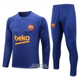 Chandal de Sudadera del Barcelona 2022/2023 Azul