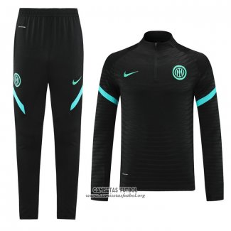 Chandal de Sudadera del Inter Milan 2021/2022 Negro