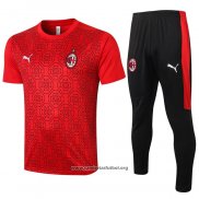 Chandal del AC Milan Manga Corta 2020/2021 Rojo