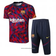 Chandal del Barcelona Manga Corta 2020/2021 Rojo