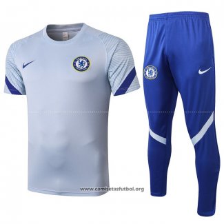 Chandal del Chelsea Manga Corta 2020/2021 Gris