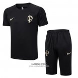 Chandal del Corinthians Manga Corta 2023/2024 Negro - Pantalon Corto