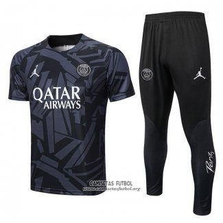 Chandal del Paris Saint-Germain Manga Corta 2022/2023 Gris