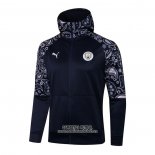 Chaqueta con Capucha del Manchester City 2021 Azul