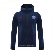 Chaqueta con Capucha del Paris Saint-Germain 2020/2021 Azul