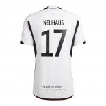 Camiseta Alemania Jugador Neuhaus Primera 2022