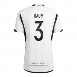 Camiseta Alemania Jugador Raum Primera 2022