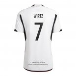 Camiseta Alemania Jugador Wirtz Primera 2022