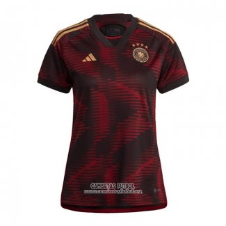 Camiseta Alemania Segunda Mujer 2022