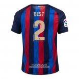 Camiseta Barcelona Jugador Dest Primera 2022/2023
