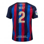 Camiseta Barcelona Jugador Dest Primera 2022/2023