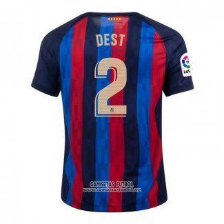 Camiseta Barcelona Jugador Dest Primera 2022/2023