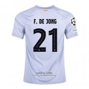 Camiseta Barcelona Jugador F.De Jong Tercera 2022/2023