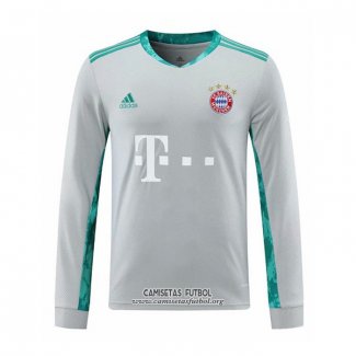 Camiseta Bayern Munich Portero Manga Larga 2020/2021 Gris