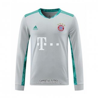 Camiseta Bayern Munich Portero Manga Larga 2020/2021 Gris