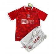 Camiseta Bristol City Primera Nino 2021/2022