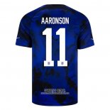 Camiseta Estados Unidos Jugador Aaronson Segunda 2022