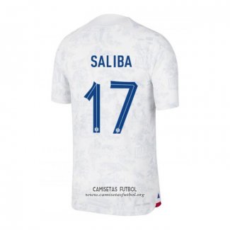 Camiseta Francia Jugador Saliba Segunda 2022