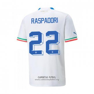 Camiseta Italia Jugador Raspadori Segunda 2022