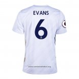 Camiseta Leicester City Jugador Evans Segunda 2020/2021