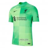 Camiseta Liverpool Portero 2021/2022 Verde